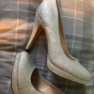 silver heels size 7